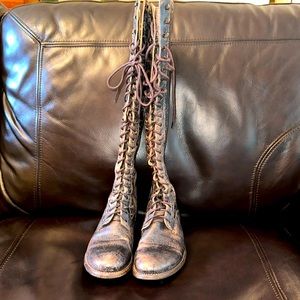Bed Stu Sz. 10 Knee-High Boot